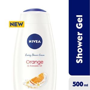 NIVEA Orange & Avocado Oil Shower Cream For Women - 500 ml.