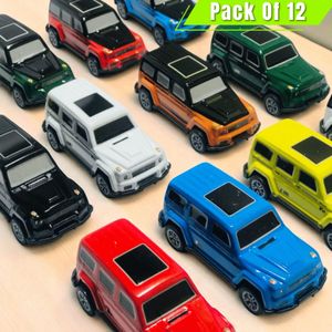 12PCS Mercedes Benz Die Cast Toy Cars – Pull Back