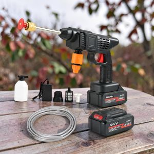 	Advanced Innovative 96V Cordless Car Washing High Pressure Washer Gun