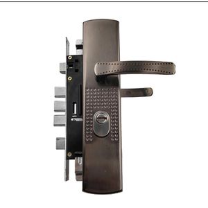 High Quality Luxury Design Security Panel Door Lock With 7 Keys Suitable For Main Entrance Steel And Wooden Door Universal Compatibility Ensuring Wide Application.