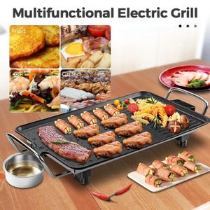 Multifunctional Electric BBQ Grill Pan