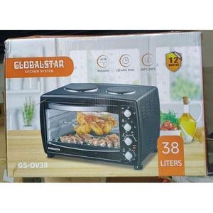 38 Litres Globalstar oven with rotisserie and double hot plate