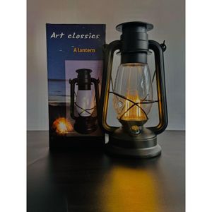 Big Vintage Solar Lantern