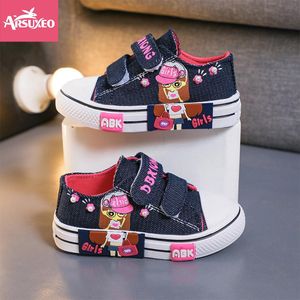 1-15 Years Children Girls Canvas Shoes Soft Bottom Kids Casual Sneakers Toddler