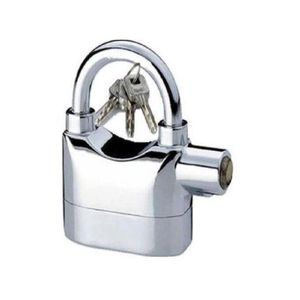 Kinbar Tamper-proof Security Alarm Padlock Lock (Big)