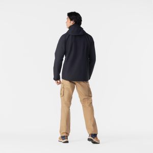 FORCLAZ Men's Travel Trekking Cargo Trousers - TRAVEL 500 Brown - Bronze Brown