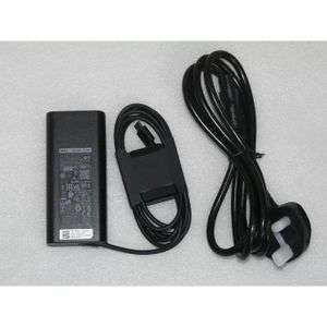 DELL 65W USB-C Type-C Charger Adapter – Compatible with Latitude 5430 / 5530 / 7430 / 7420 / 7440 / 3440 / 3540, XPS 13 9370 & Chromebook – Complete with Power Cord