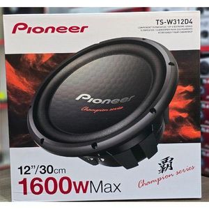 Pioneer TS-W312D4 1600WATTS DOUBLE COIL 12 INCH BASS SUBWOOFER HEAVY-DUTY SPEAKER