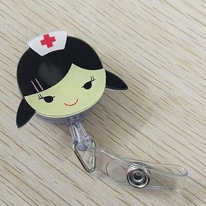Cartoon Animal Style Retractable Badge Reel For Nurse&Doctor Card