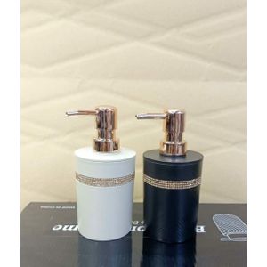 Unbreakable Liquid Soap Dispenser 350ml Hard Plastic Pump Bottle