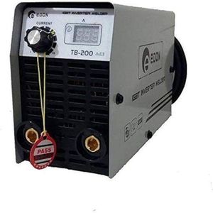 Edon Professional TB-200 DC Inverter MMA Welding Machine With Welding-with Welding Accesories For Steel, Iron, Aluminium,Copper & All Other Metals