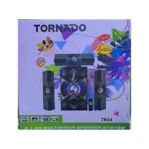 Tornado TR44 3.1CH MULTIMEDIA SPEAKER SYSTEM 18000W PMPO DIGITAL AUDIO SYSTEM AC/DC,BT,USB,AUX-1 YEAR WARRANTY