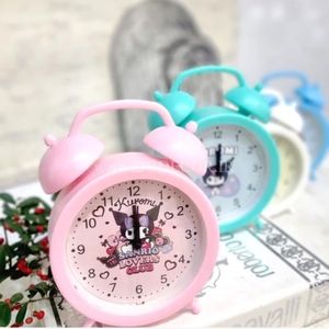 Cute Twin Bell Alarm Clock Battery Charged Electronic Alarm Clocks