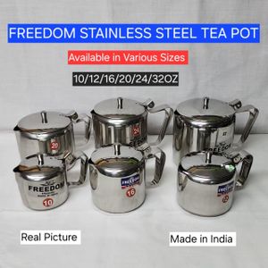 Freedom 16oz Stainless Steel Heavy Tea Pot. -500ml