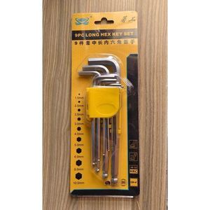 Allen Key Wrench Set 8mm–28mm – Black Hex Key Tool for Furniture Assembly, Bicycle & Mechanical Repairs