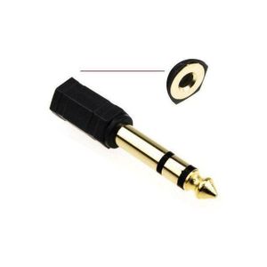 3.5mm TRS Jack To 8mm Male Converter