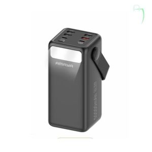 Amaya APB-50 50,000 mAh Power Bank – 22.5W Fast Charging Portable Charger, High Capacity Backup Battery