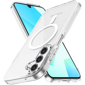 Clear Transparent MagSafe Silicone Case for Samsung Galaxy A16 – Shockproof, Anti-Yellow, Slim Protective Cover