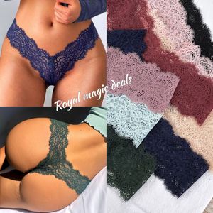 Fashion 4Pcs Sexy Shinny Silk Seamless Lace Panties @ Best Price Online