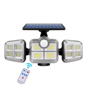 JSOT Solar Sensor Light with 3 Adjustable Heads