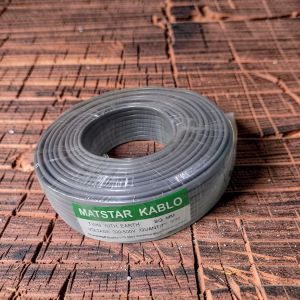Mat Star Flame Retardant High Durability 2.5mm 90 Meter Twin With Earth Solid Core Domestic Electrical Wiring Cable