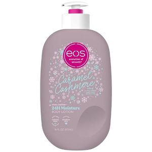 Eos Shea Better Caramel Cashmere 24H Moisture Body Lotion Advanced High-Performance Hydration Complex Designed To Support Dermal Softness And Elasticity