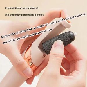 Electric Foot Grinder Foot Care Pedicure Device Callus Remove Artifact for Removing Dead Skin Machine and Calluses Foot Trimmer USB Rechargeable Foot Massager