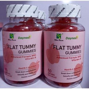 Daynee  Flat Tummy Gummies Get A Flatter Waist and Tummy Slimming 60 Gummies