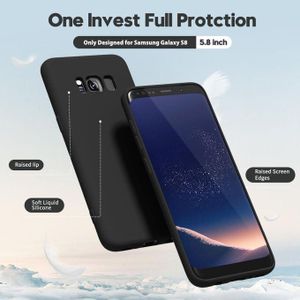 Liquid Silicone For Samsung Galaxy S8 Phone Case