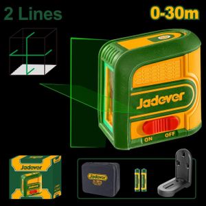 JADEVER Self Leveling Line Laser Working range: 15 m, Level accuracy: ±2 mm per 10 m