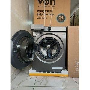 TCL  12/8kg wash and dry Front Load Washing Machine with Smart DD Inverter Motor with free washing machine cover