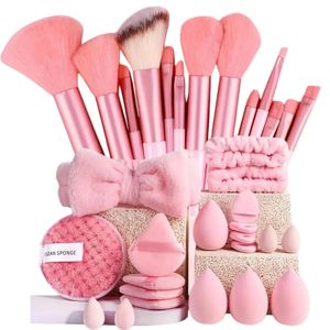 33pcs /Set Makeup Facial Cleansing Puff Makeup Tool Set