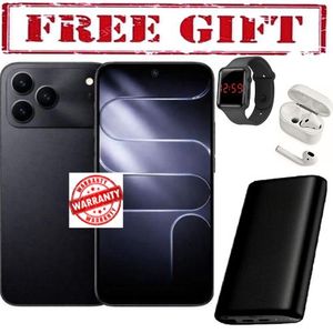 Tecno SPARK 50 4G 128GB ROM+ 4GB RAM 6.78" SCREEN 120Hz Refresh Rate 7000mAh Battery 50MP CAMERA ANDROID 16   COMES WITH FREE    LED WATCH , POWERBANK AND AIRPODS FOR YOU  black