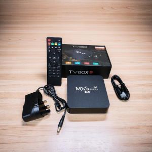 Mxq Pro 8GB Ram + 128GB ROM Upgraded Version, High-Performance Chipset, Stable Performance, Long Term Reliability for Consistent Streaming Use 4K Ultra HD Resolution Smart Android TV Box. 