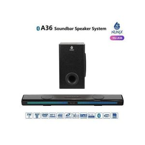 Nunix Soundbar Multimedia Sound System With Deep Bass