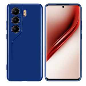 Soft Silicone Slim Fit Cover Anti-Scratch Shockproof Case for TECNO Camon 40 - Blue