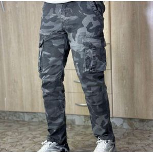 Military camouflage men cargo pants
