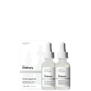 The Ordinary NEW ADVANCED  SKIN CARE SET – THE SKIN SUPPORT SET WITH NIACINAMIDE 30ML + HYALURONIC ACID 30ML