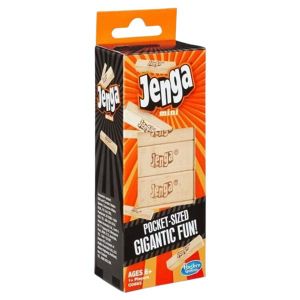 Hasbro  Jenga Junior 53122  Kids Block Stacking Game  Develops Motor Skills  Ages 3+