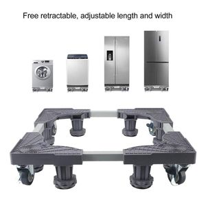 Heavy Duty Adjustable Appliance Stand (10cm Height) – Mobile Base with Brake Wheels