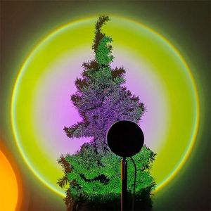 RGB Sunset Projection Lamp – LED Sunset Light for TikTok Videos, Aesthetic Room Decor & Photos