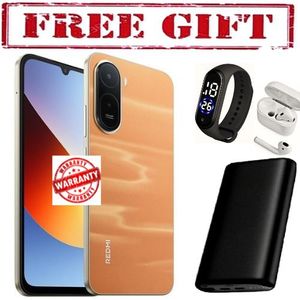 XIAOMI REDMI A7 PRO 64GB+ 4GB RAM 50mp 6.9" 6000mAh,dual sim on screen fingerprint comes with a two years warranty COMES WITH FREE    STRAP WATCH , POWERBANK AND AIRPODS FOR YOU  ORANGE