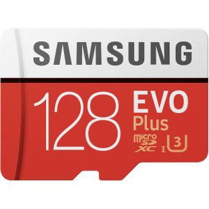 128GB Memory Card -Red White