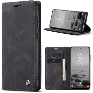 Oppo A5 Caseme Retro Wallet Flip Protective Cover, Premium PU Leather Kickstand Case with Card Slots and Magnetic Closure