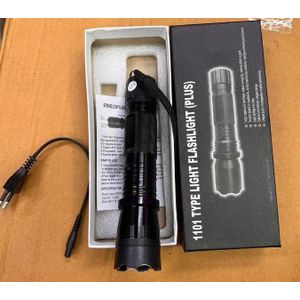 101 Shock Flashlight – Self-Defense Torch, Long Lighting Time, Unique Built-In Rechargeable Battery, Reliable Performance, Portable Security Flashlight