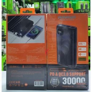 Amaya  APB-F320L, 30000MAH, TORCHLIGHT, 22.5W,DIGITAL DISPLAY,SUPER FAST CHARGER
