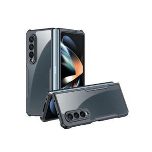 Transparent Xundo Airbag Shockproof + Dual Layer TPU + PC Hybrid Case for Samsung Z Fold 3