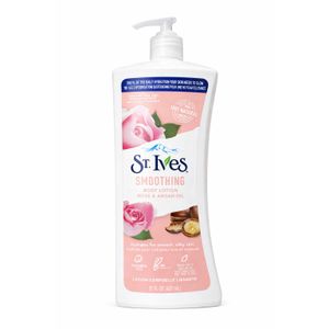 St Ives Smoothing Body Lotion Rose & Argan Oil – 621ml