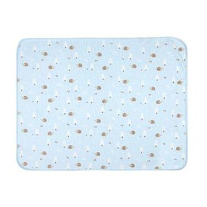 Blue Waterproof Baby Macintosh – Urine-Proof, Reusable, Easy To Clean, Baby Changing Pad & Bed Protector