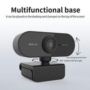 Webcams HD 1080P PC Computer Web Camera Gaming Conference USB Streaming Video Webcam With Mic